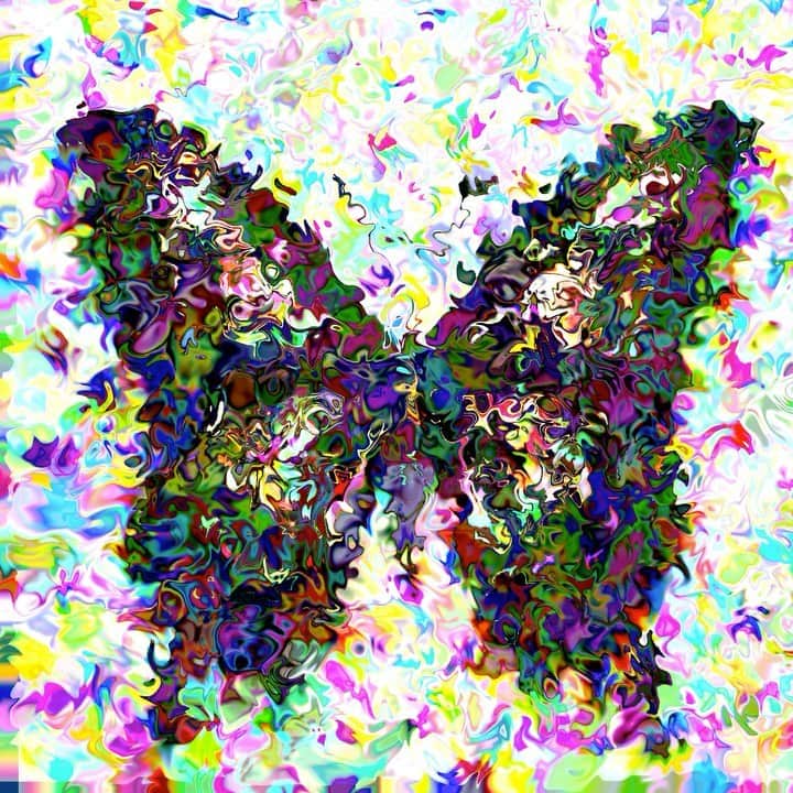 のインスタグラム：「teaser @sugawara_si3  @ma3.world  #hukushima #福島  made by @mina.happy320  butterfly by @mina.happy320  #womensempowerment #ai」