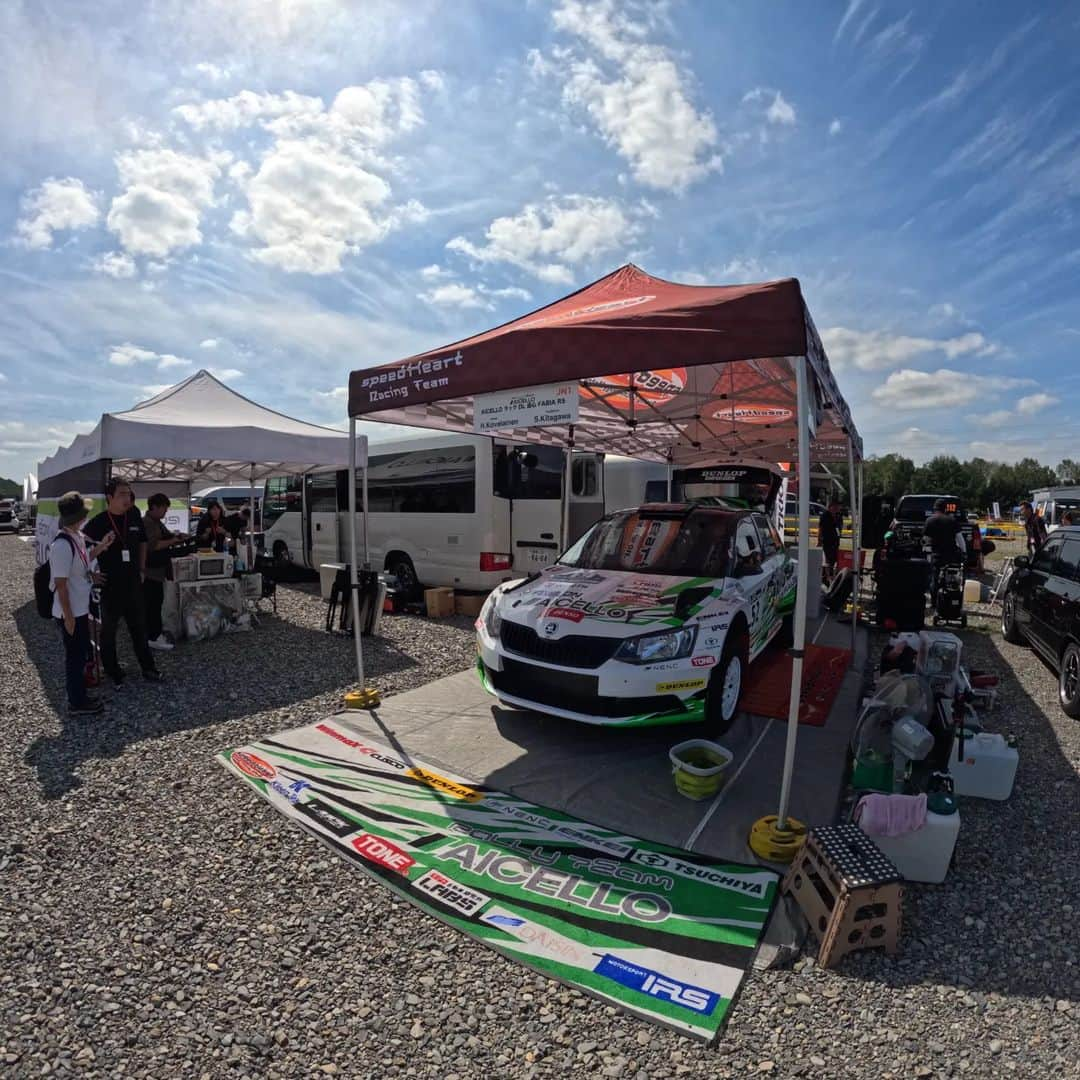 ヘイキ・コバライネンさんのインスタグラム写真 - (ヘイキ・コバライネンInstagram)「Rally Hokkaido starting tomorrow, some events and the ceremonial start done today with Rally Team AICELLO. All set for one of the best rally of the season!」9月8日 21時38分 - heikkikovalainen