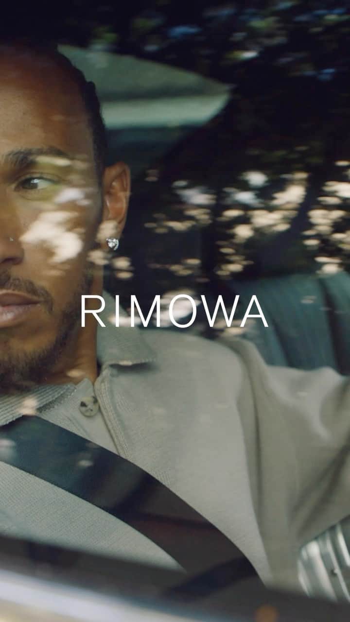 のインスタグラム：「“To see the world not just as it is, but as it could be”. That’s what travel means to @Lewishamilton. Discover his approach to travel in RIMOWA’s latest campaign.  #RIMOWA #NeverStill」