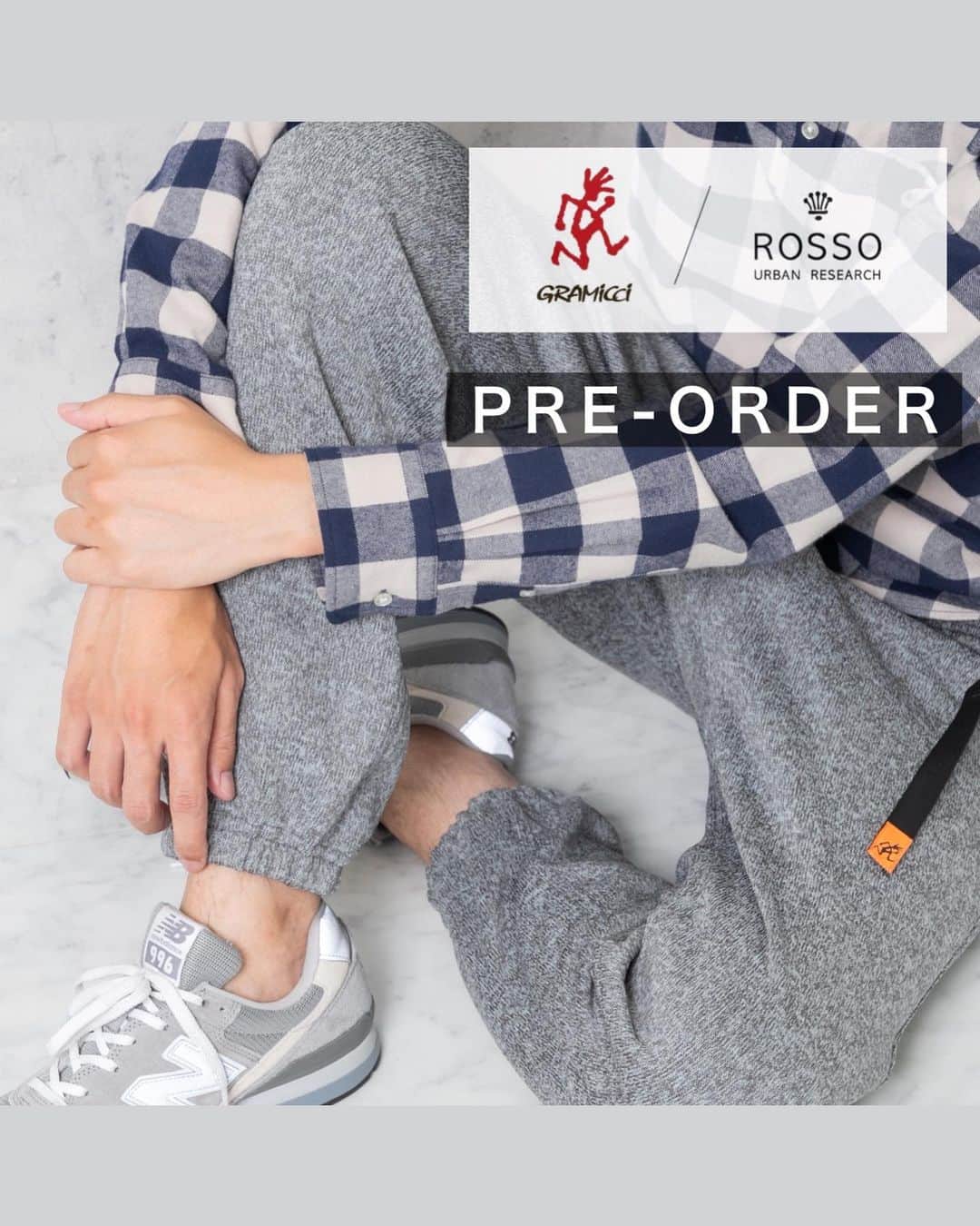 ROSSO MENのインスタグラム：「・  《予約開始》  【大好評のGRAMICCI×ROSSO MEN 大人気のフリースパンツがリバイバル!】  抜群の人気を誇る別注パンツがリバイバルで登場。  シルエットはグラミチの中でも人気を誇るタイトなナローシルエット、NN型を採用。 野暮ったさを感じさせない都会的でスポーティーな印象となっています。  裾ゴムのジョガー仕様ですっきりと穿けてカジュアルながらもスタイリッシュな雰囲気に仕上がっています。 生地は保温性に定評のあるボンディングフリースで、裏面も起毛しており抜群の保温性と穿き心地を楽しめます。 ーーーーーーーーーーーー 《画面をタップすると商品詳細をご覧いただけます》  《ITEM》  『別注』GRAMICCI グラミチボンディングフリースナローパンツ カラー :LIGHT GRAY . BLACK . CHARCOAL サイズ :S . M . L  ¥15,400（tax in)  ーーーーーーーーーーーー  （コード）  #urbanresearchrossomen#アーバンリサーチロッソメン#fashion #ファッション #ファッションコーデ  #秋コーデ #大人カジュアル #きれいめカジュアル #大人カジュアルコーデ #きれいめカジュアルコーデ #ギフト #ギフトにおすすめ #おすすめギフト #gramicci #ｸﾞﾗﾐﾁ #別注#urbanresearch #ｱｰﾊﾞﾝﾘｻｰﾁ■選択プルダウン"」