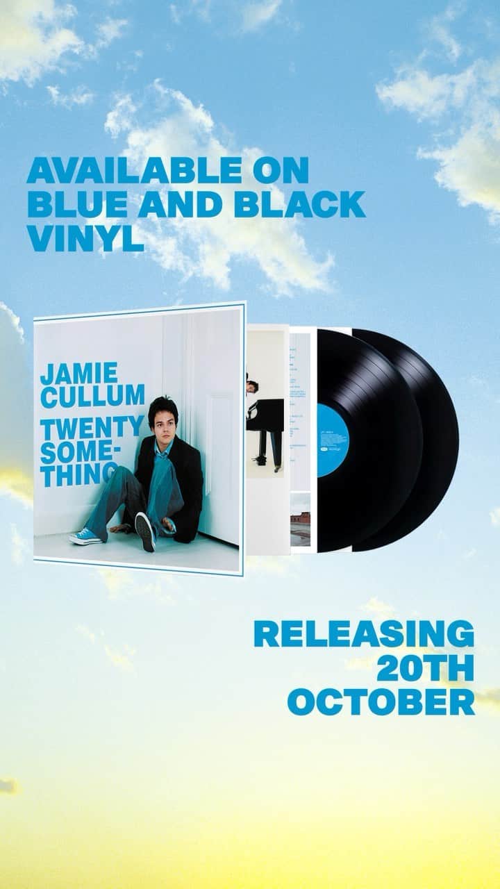のインスタグラム：「To celebrate 20 years since Twentysomething, a re-issue of the album will be available from the 20th October 2023.   Hit the link in my bio to pre-order now.」