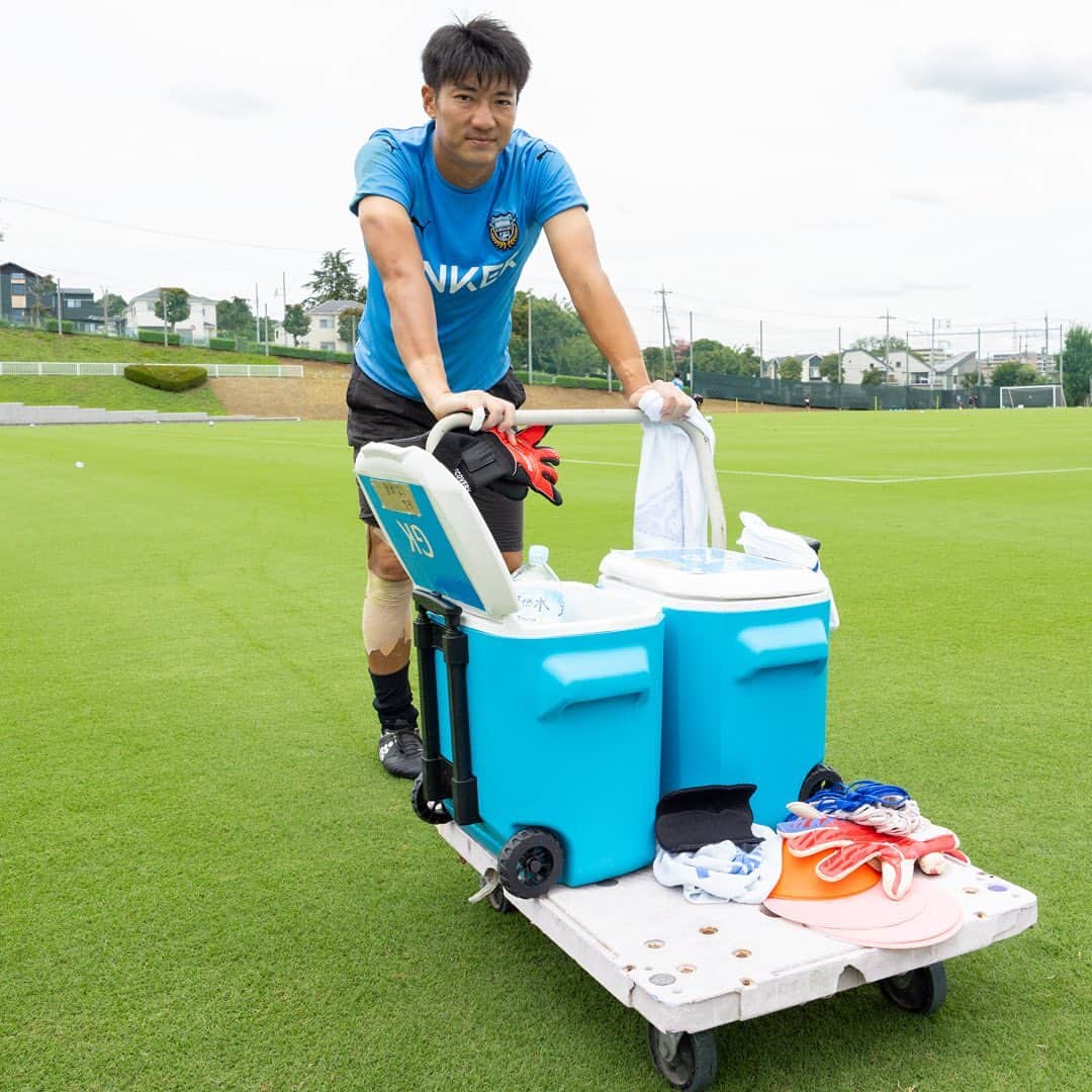 カブレラさんのインスタグラム写真 (カブレラInstagram)「☀︎ 麻生グラウンドよりお届け 📸 ☀︎ この週末フロンターレの試合は