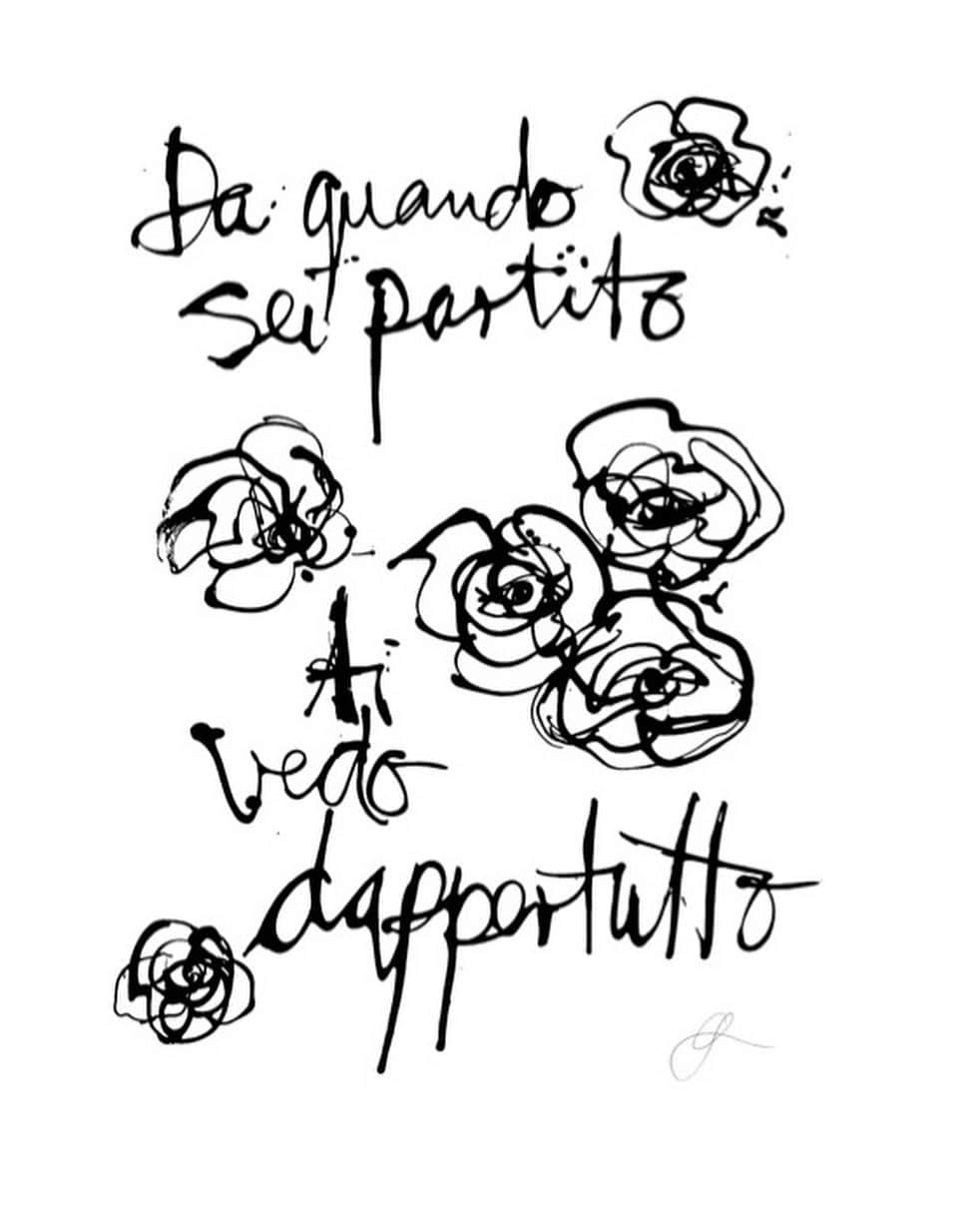 Maurice De Mauriac Zurichさんのインスタグラム写真 - (Maurice De Mauriac ZurichInstagram)「“Da quando sei partito, ai vedo dappertutto“ @ginocchioclaudia   “Since you left, I see you everywhere”  “Seitdem du gegangen bist sehe ich dich überall”  Drawn & thought by @ginocchioclaudia / the wife of Daniel Dreifuss.  Dear MDM family, dear friends,  From the bottom of my heart, thank you to all of you who have helped us - and helped us - with your wishes and intense sympathy over the past few days. Thank you.  The words, memories and pictures we received were as colorful as our father himself ❤️💚💜💙💛🧡🌈🕊️  #MauriceDeMauriac #founder #DanielDreifuss #RestinPower #rip」9月8日 22時19分 - mauricedemauriac