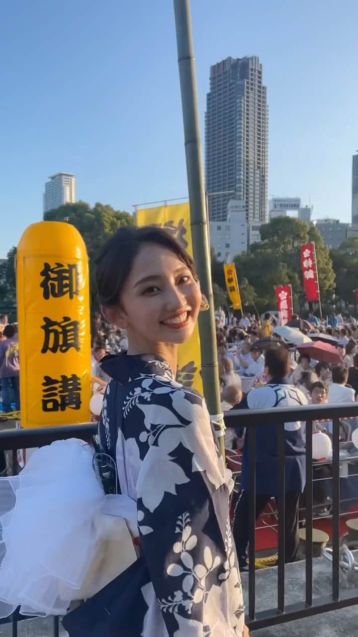 友廣南実のインスタグラム：「・ 21歳の夏、まとめてみました🌺🎐👒」