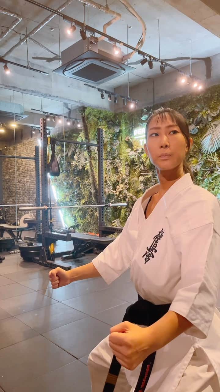 浜井美香のインスタグラム：「#kyokushin #karate #martialarts #kick #kumite #warrior #karatekid #Киокушин  #каратэ #空手 #تمرين  #japan」