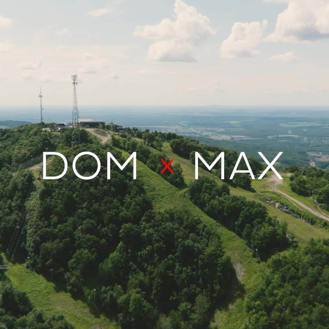 マックス・パロットのインスタグラム：「🚵🚵‍♂️ Qu’est-ce que @maxparrot champion olympique de snowboard et @dominickmenard passionné de vélo de montagne, ont en commun? Leur amour pour la montagne! 💚  #bromontexperience」