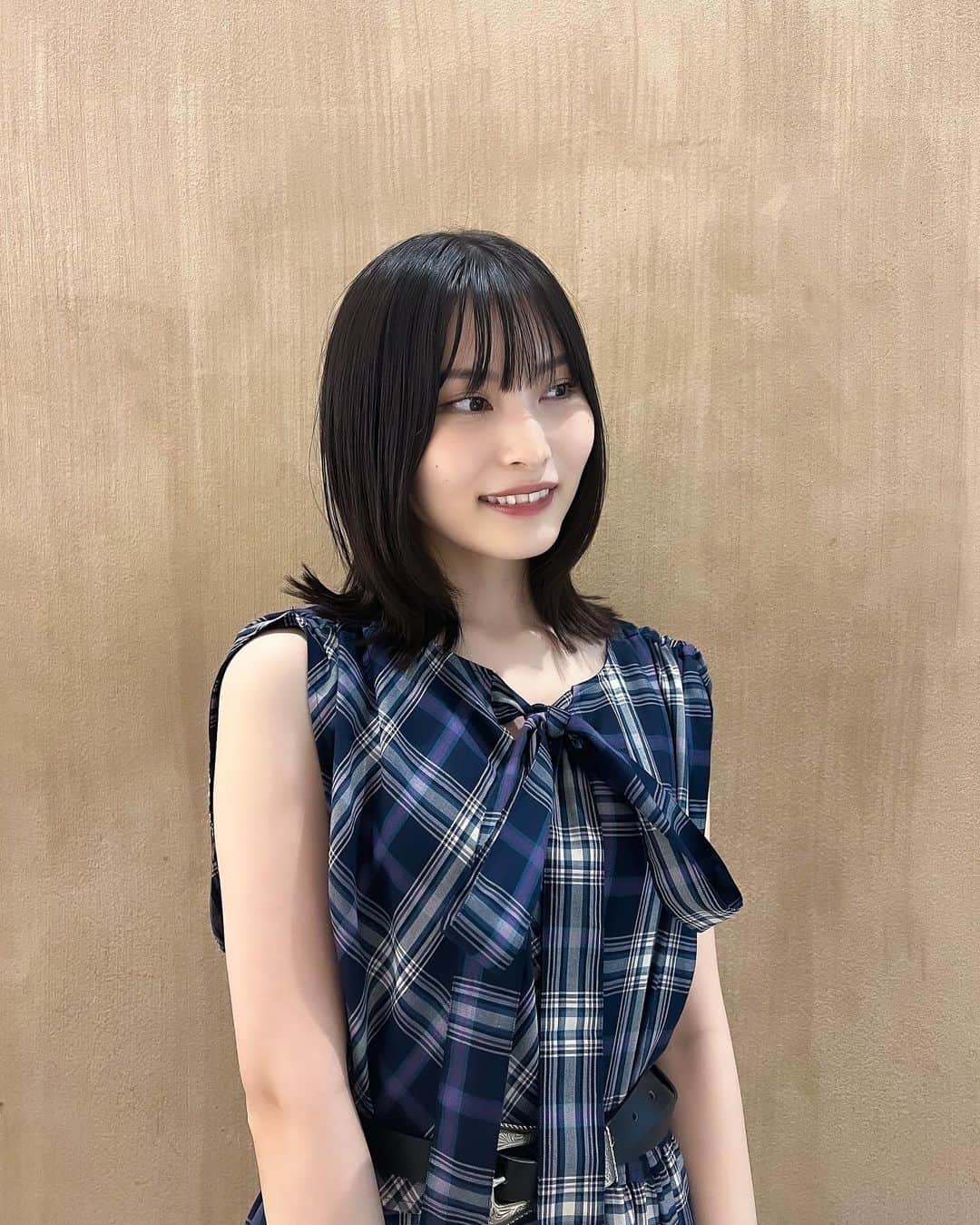 福岡聖菜のインスタグラム：「ずっと待ってたワンピース😌🫶🏻  小物はシルバー合わせで着るのが今の気分。  #せいちゃんの私服日記  #foufou #foufouhafukuyasan  #夏コーデ #ワンピースコーデ」