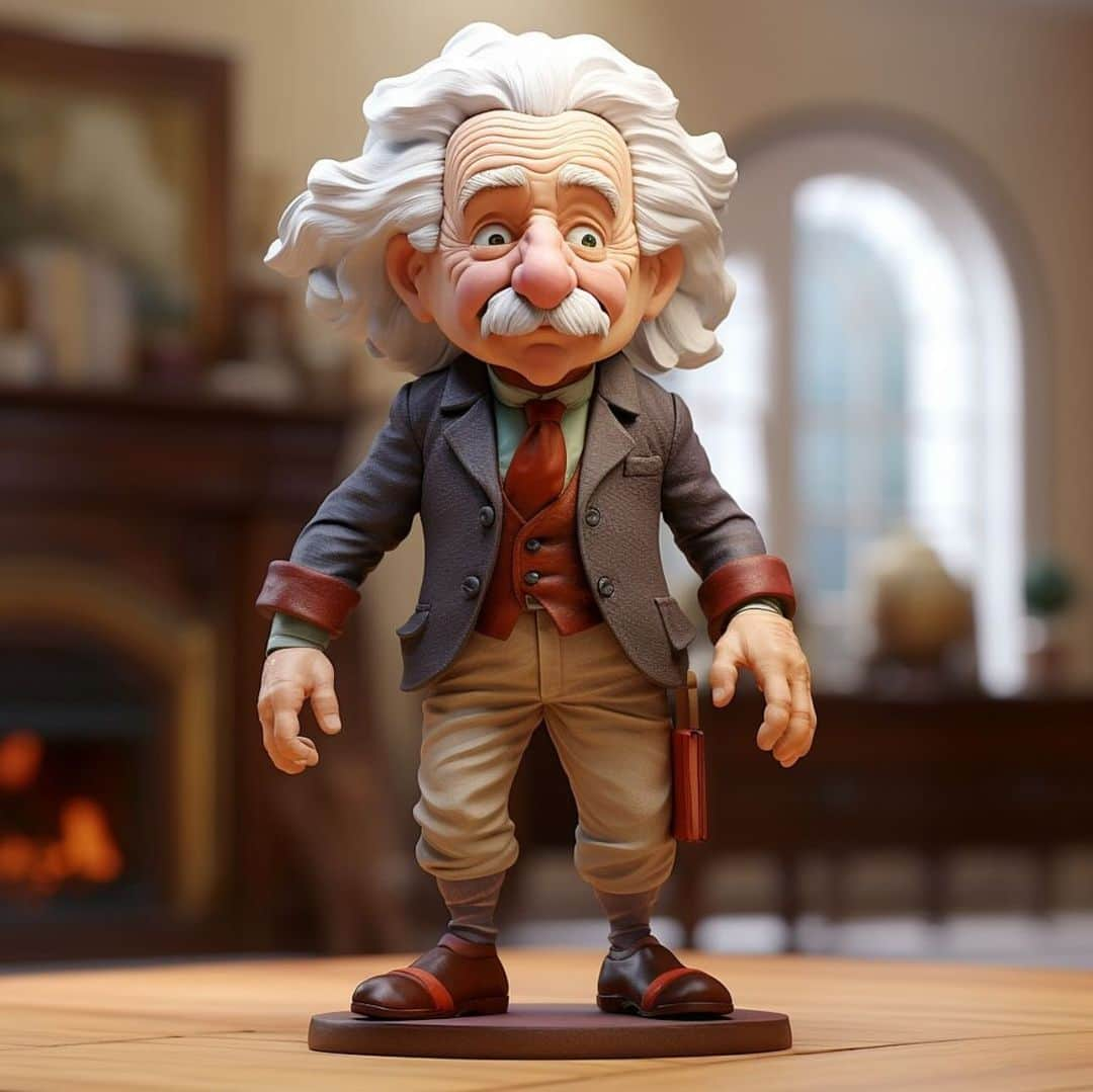 アルベルト・アインシュタインさんのインスタグラム写真 - (アルベルト・アインシュタインInstagram)「Fan art Friday! @magicmidjourney great work! Tag @alberteinstein and your art may be chosen next week!」9月8日 23時07分 - alberteinstein