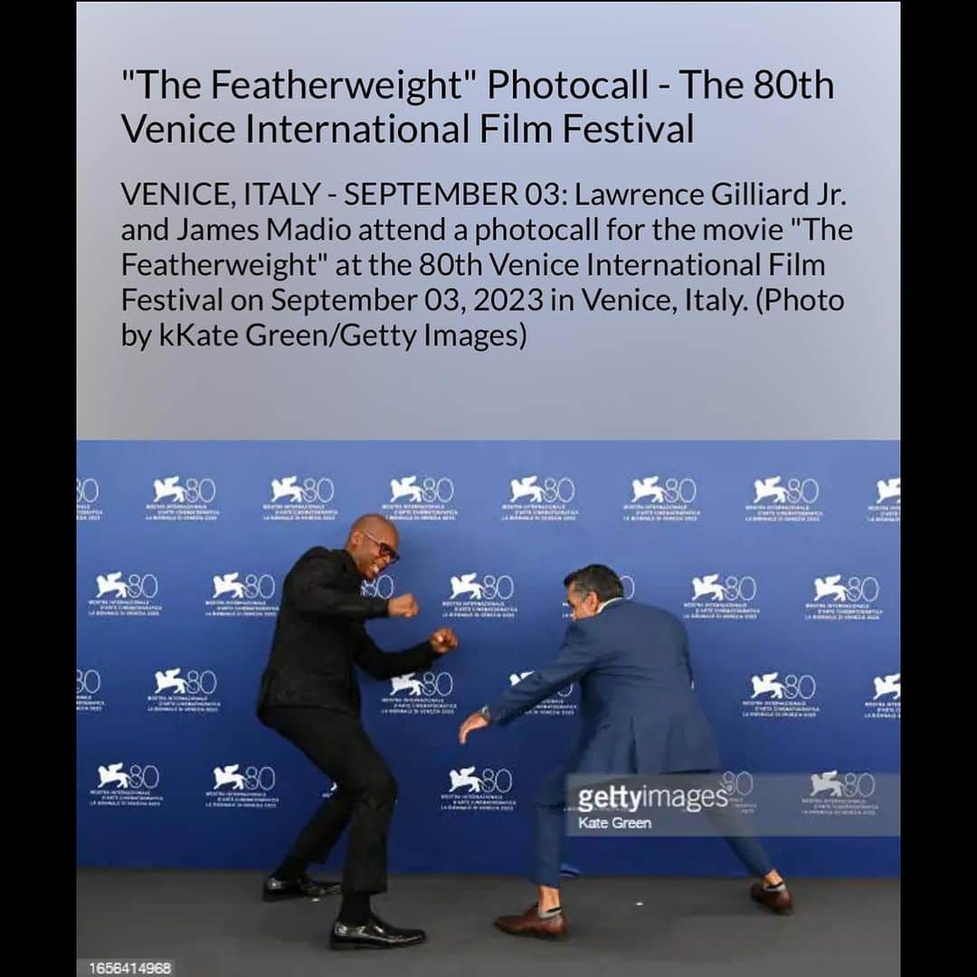 ラリー・ギリアード・Jrさんのインスタグラム写真 - (ラリー・ギリアード・JrInstagram)「10 long years in the making! ( Only about 4 weeks for me, including boxing training.) Very happy to have shared in celebrating this film, “The Featherweight.” @thefeatherweightfilm at the International Venice Film Festival! @venice.film.festival Thanks for the love!!! And special thanks and shout out to my homie @dirkroskam for the support! #myactorlife #lgjrlifestyle #lawrencegilliardjr #thefeatherweightmovie #boxing #veniceitaly @robertkolodny @_phlegm_fatale_ @jamesmadio @steveloff @prewarcinema @labiennale」9月8日 23時40分 - thereallgjr