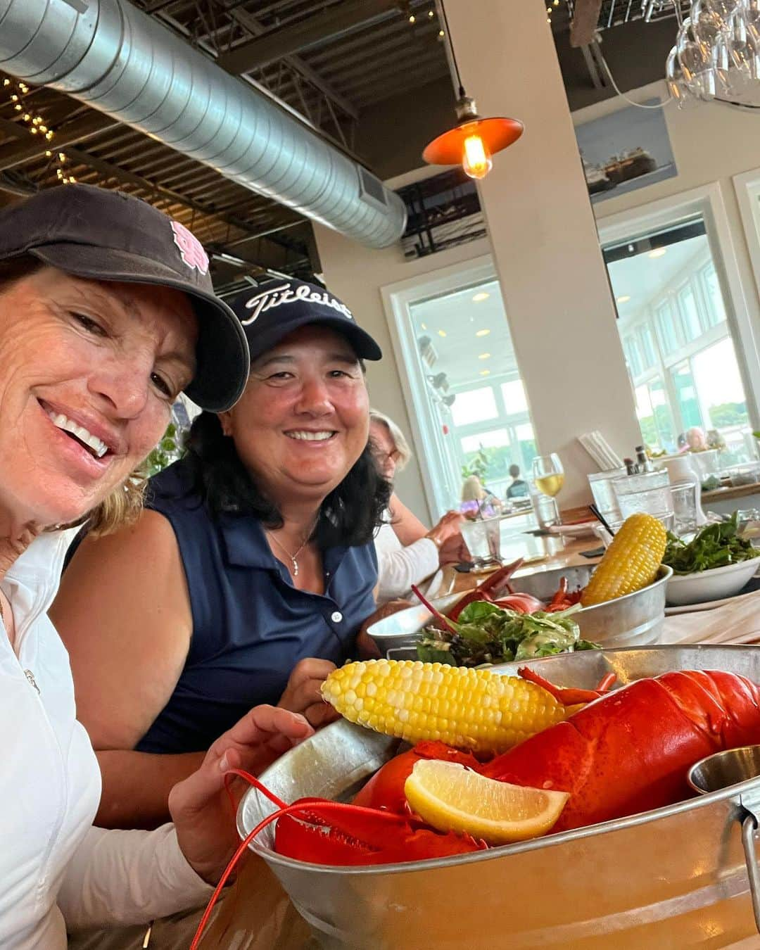 ジュリ・インクスターさんのインスタグラム写真 - (ジュリ・インクスターInstagram)「BJ’s Charity Championship with the crew! We had an absolute blast teeing it up @theridgeclub89  Congrats to Jane Blalock and Patricia Lebouc on the W! Pat & I got runner up with -11. Of course, we had to crush some lobsters & ice cream to finish off an awesome event! 🦞😋🍦」9月9日 10時00分 - juliinkster