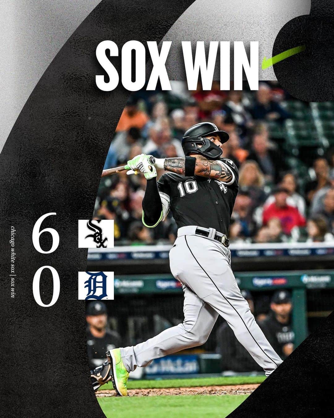 シカゴ・ホワイトソックスのインスタグラム：「SOX WIN!」
