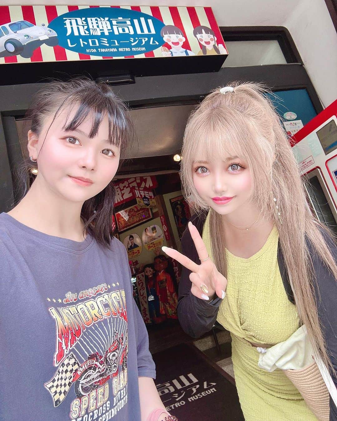 でいじーのインスタグラム：「1泊2日のバスツアー初だった♡ 良かったね♡  #fff#instalike#ふぉろーみー#上高地#岐阜#いいね返し#l4l#instafollow#飛騨高山 #飛騨#japanesegirl#かわいい#きらきら#beauty#ootd#love#photooftheday#tflers#lifestyle#igers#smile#instadaily#レトロミュージアム」