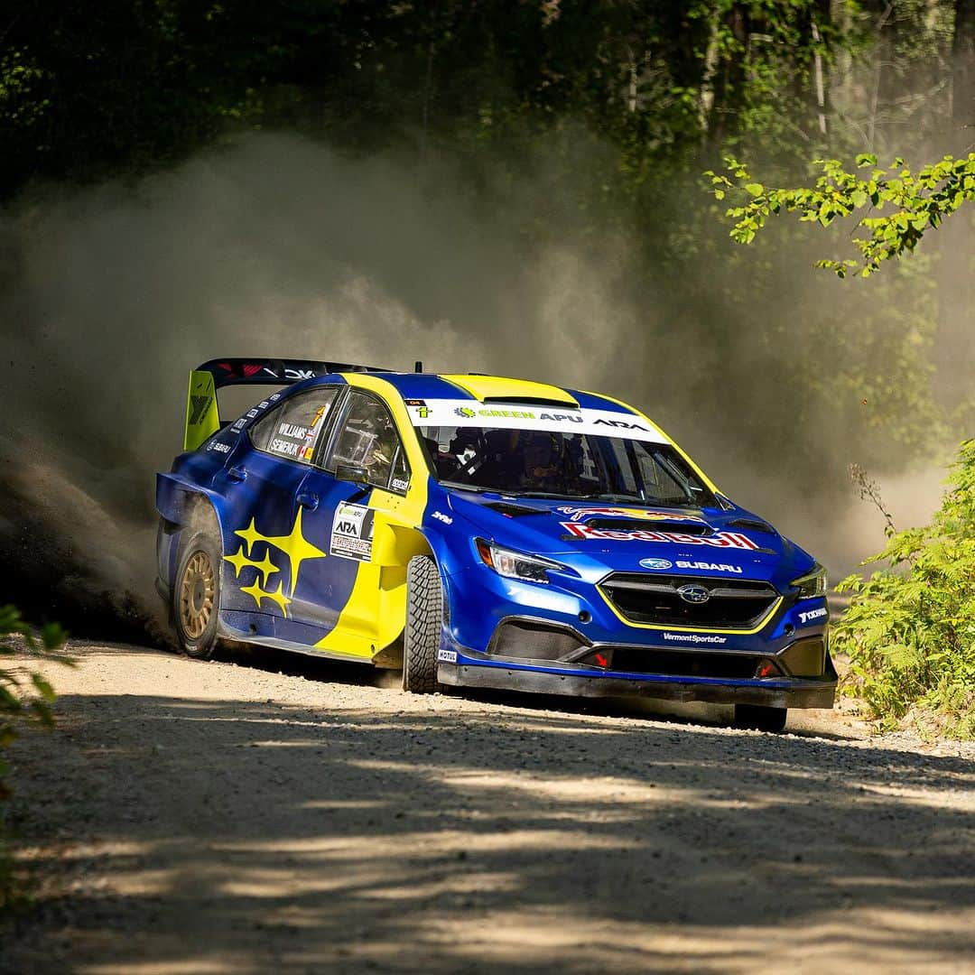 Subaru Rally Team USAさんのインスタグラム写真 - (Subaru Rally Team USAInstagram)「Point the wheel and lay the power down  #yokohamatire #onyokohamas #advan #SubaruWRX #awd #rally #motorsports #subaru #wrx   Photo: @matthew.stryker」9月9日 1時35分 - subarumotorsportsusa