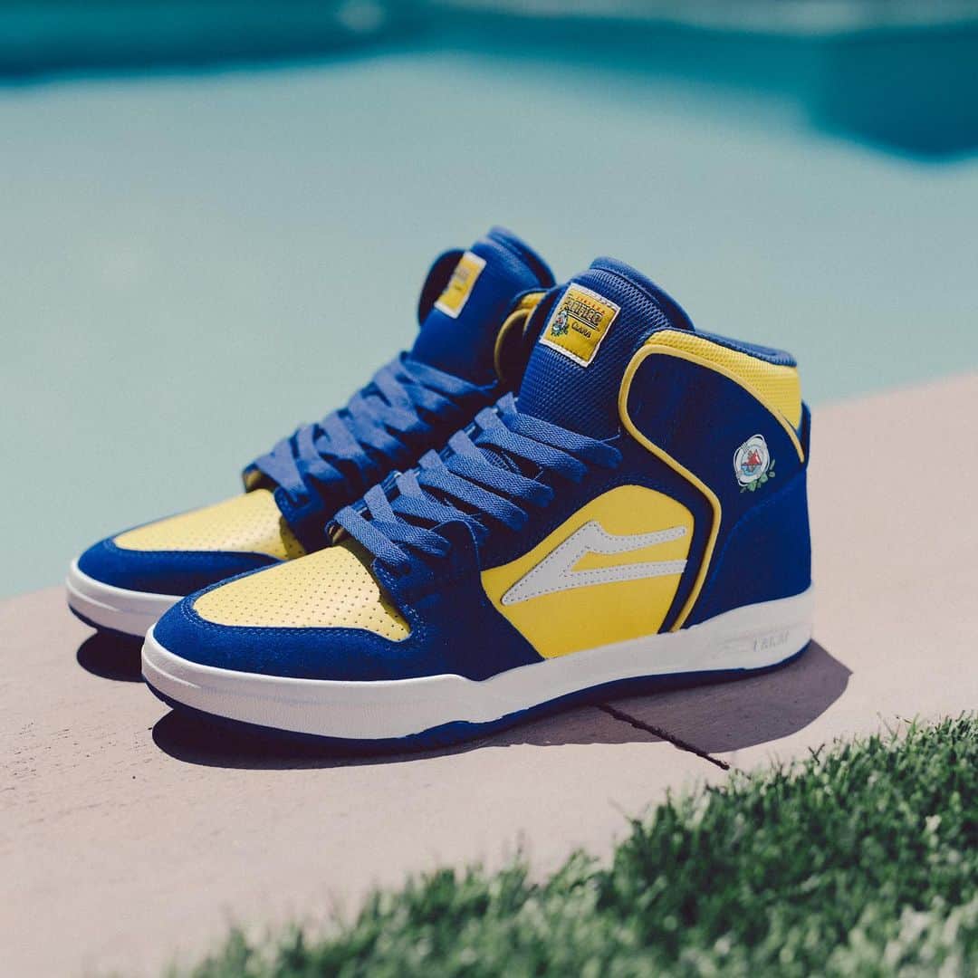 ラカイリミテッドフットウェアのインスタグラム：「Available tomorrow Saturday 9/9 - 9 am pst at select US retailers and Lakai.com 🍻   #LakaixPacifico  For +21 only. Discover responsibly™ Pacifico Clara® Beer. Imported by Crown Imports, Chicago,」