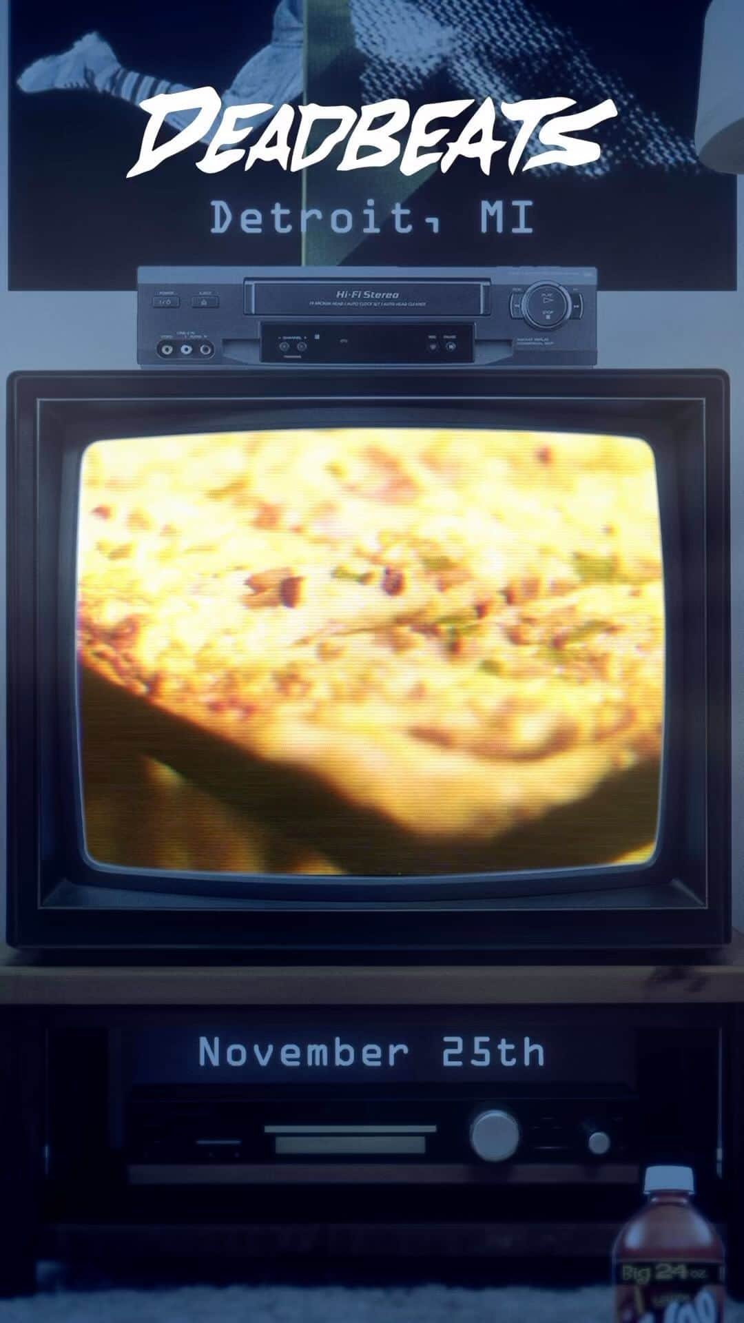 Zeds Deadのインスタグラム：「Hot ‘n Ready!  Returning to DETROIT in November with a fresh batch of Deadbeats.  On sale now 🍕」