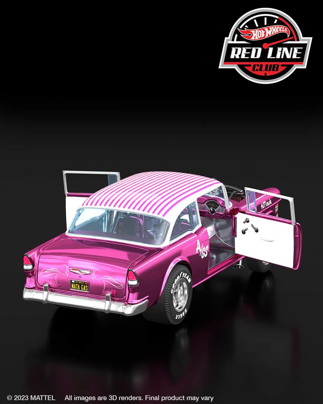 Hot Wheelsさんのインスタグラム写真 - (Hot WheelsInstagram)「Give it the greenlight. 🚦  The first-ever Hot Wheels Red Line Club Exclusive Crowdfund is now open. Back the project and unlock tiers to build the ultimate collectible.  Covered in Spectraflame pink, opening doors and even a multi-piece engine, the RLC Exclusive, 1:18 Candy Striper Crowdfund Gasser will make the perfect addition to your collection.  Starting 9/12, you’ll only have until 10/9 to bring this drag racer to life.  For more information, visit MattelCreations.com. #HotWheels」9月9日 2時40分 - hotwheelsofficial