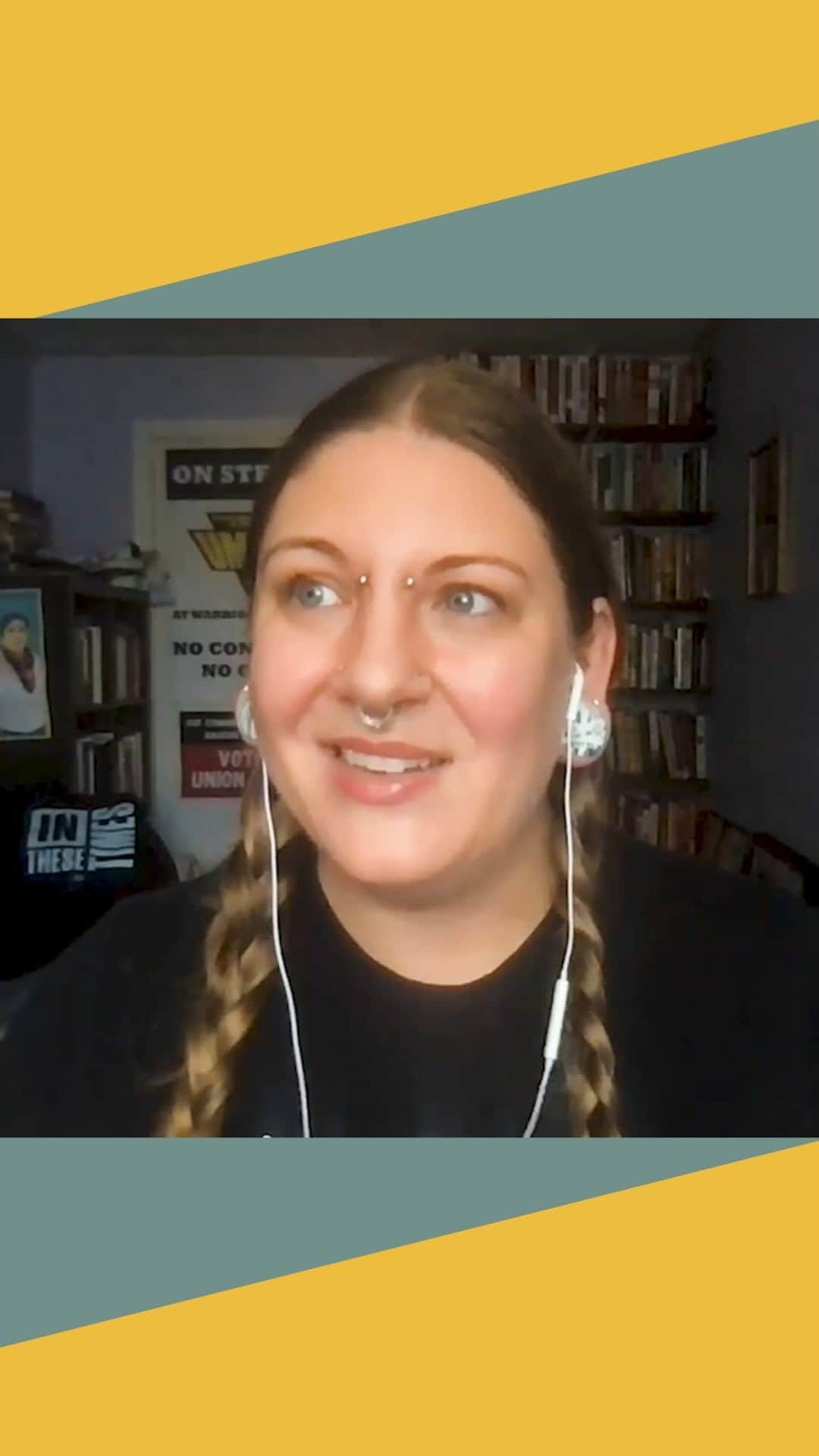 メイム・ビアリクのインスタグラム：「Now Streaming ▶️ Kim Kelly (independent journalist, author, organizer, author of FIGHT LIKE HELL) breaks down why unions matter, what exactly is at stake with the current Hollywood strikes, and how her experience in sideshow school informed her passion for the labor movement. She discusses navigating the emotional component of the labor movement, from child labor laws and fast fashion to the nail industry, prison labor, and instances of increased cancers in flight attendants. Kim opens up about being born with ectrodactyly, a rare congenital disorder, how that led her to join a sideshow school, and describes the fascinating history of sideshow and hierarchy of sideshow performers. Catch the entire episode now ▶️ link in our bio. 🧠💥  #BialikBreakdown #mayimbialik #mentalhealthpodcast #kimkelly」