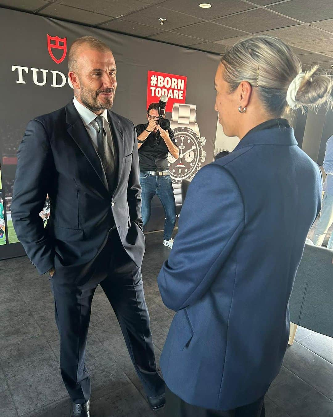 サラ・ゴスさんのインスタグラム写真 - (サラ・ゴスInstagram)「Come on the @allblacks   @tudorwatch」9月9日 3時07分 - sarah.hirini