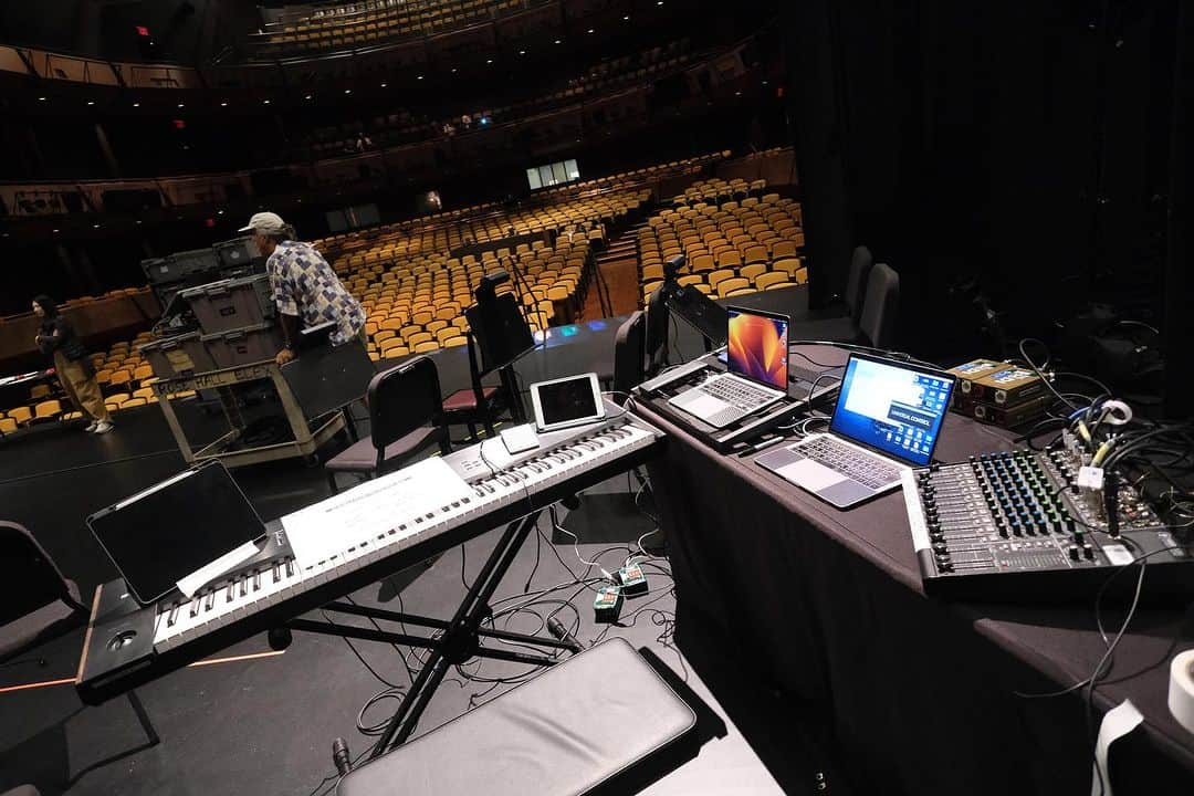 安部潤のインスタグラム：「Today’s office for rehearsal」