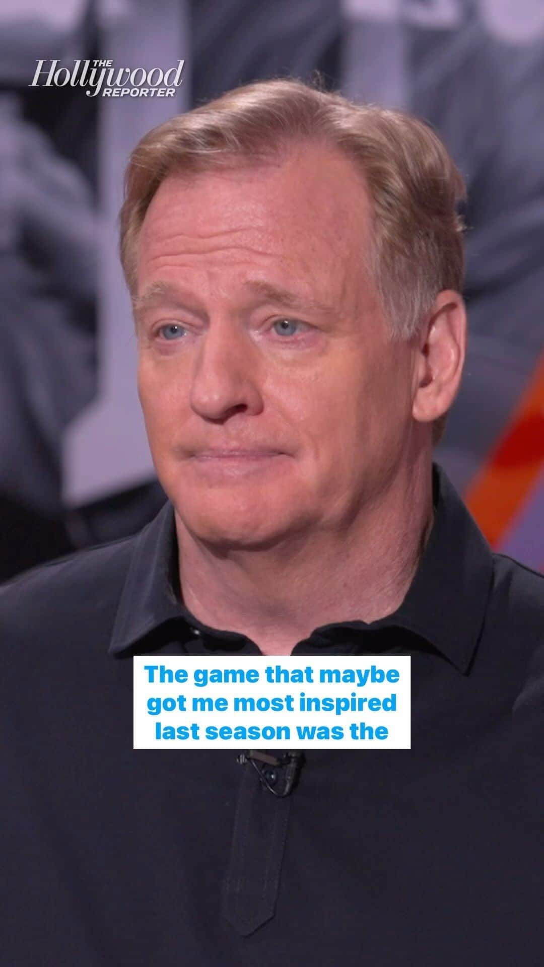 ハリウッド・リポーターのインスタグラム：「#RogerGoodell shares the NFL game that got him the most inspired」