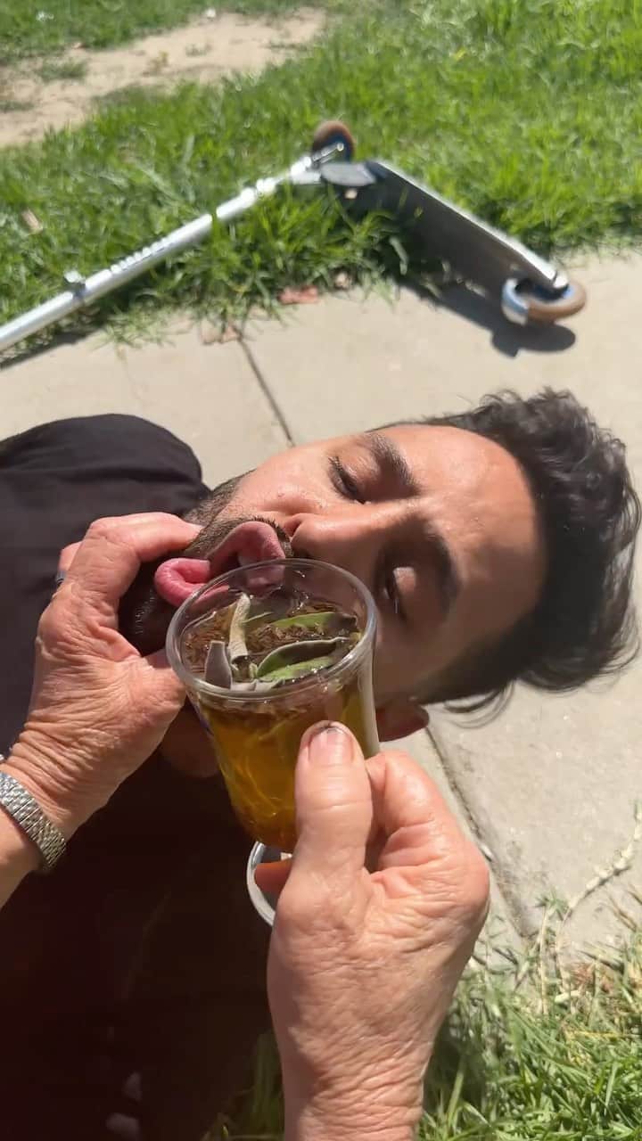 のインスタグラム：「Grandmas when you get hurt… 👵🏻😂」