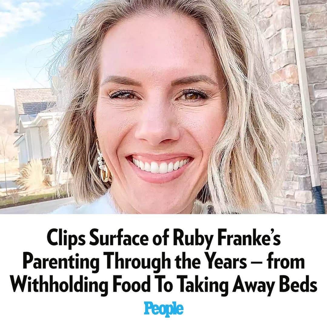 People Magazineさんのインスタグラム写真 - (People MagazineInstagram)「In the wake of Ruby Franke’s arrest on six felony charges for child abuse last week, social media users have been digging up and circulating clips that the controversial influencer’s critics have long claimed raise “red flags” about her parenting. Tap the link in our bio for a breakdown of all of the resurfaced clips so far. | 📷: Instagram」9月9日 4時15分 - people