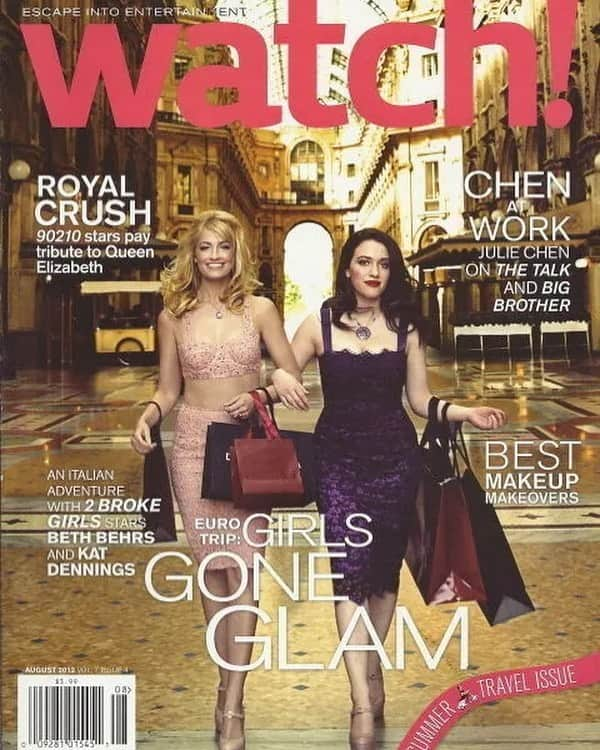 ベス・ベアーズのインスタグラム：「#fbf another fav cover with my girl @katdenningsss and my first time in Europe! #milan #fashion」