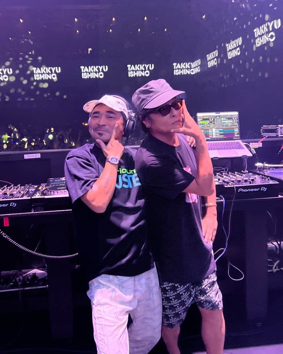 石野卓球のインスタグラム：「with TOWA TEI」