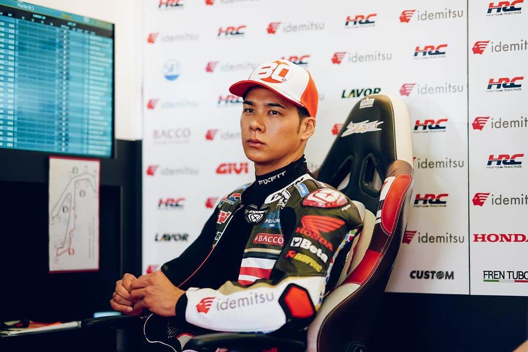 中上貴晶さんのインスタグラム写真 - (中上貴晶Instagram)「Still much work to do, I’m going to push myself on track ✊🏼  #SanMarinoGP #MotoGP」9月9日 6時33分 - takanakagami