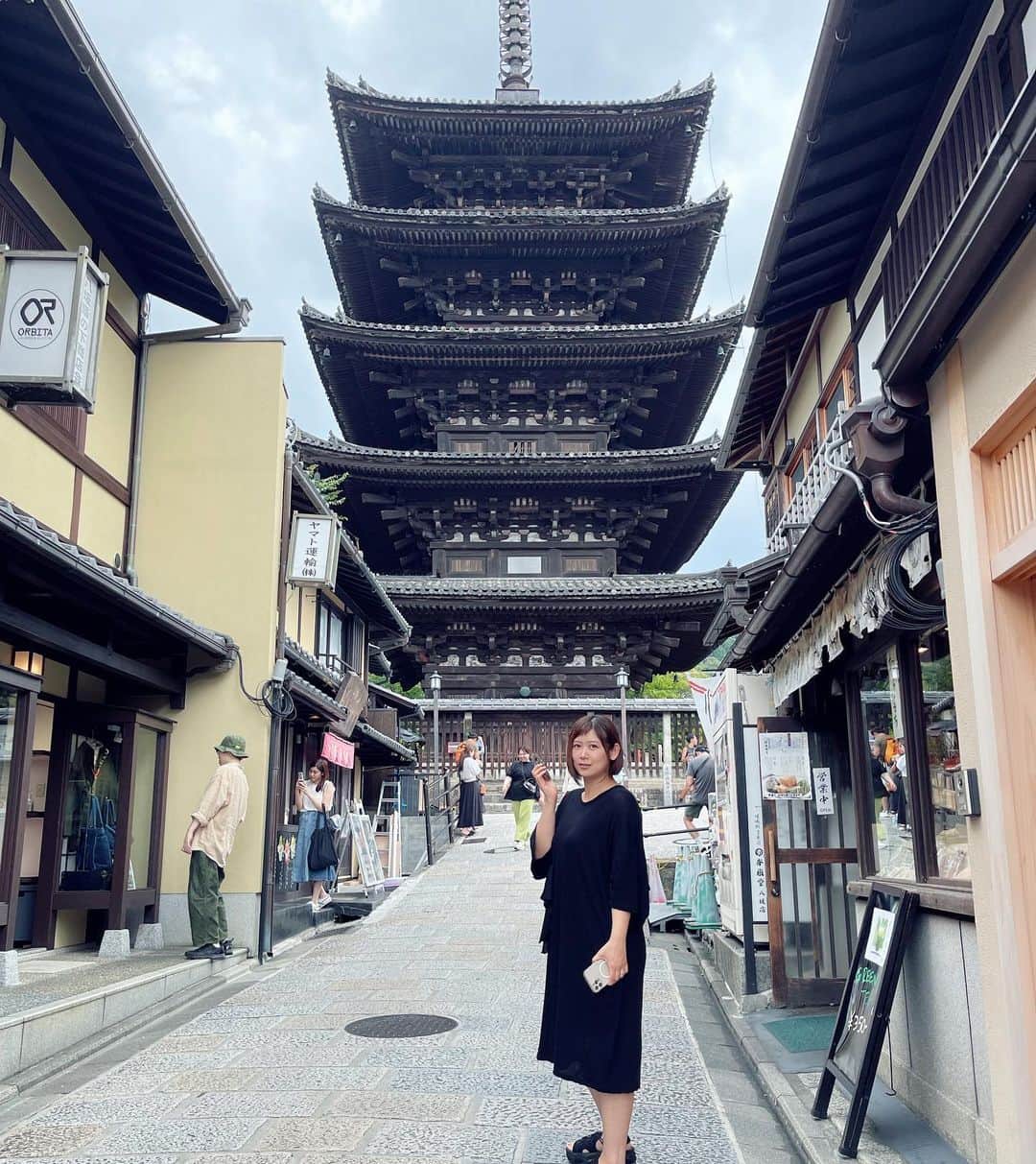 のインスタグラム：「京都はやっぱり素敵✨ 少しお散歩できてよかった  今日は京都ライブ🎤 みんなに会えるのを楽しみにしてるよ！  #Funtale #tour」