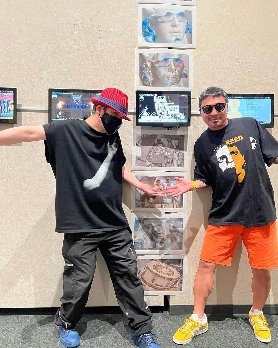 石野卓球のインスタグラム：「宇川直宏展　FINAL MEDIA THERAPIST @DOMMUNE 練馬区立美術館」