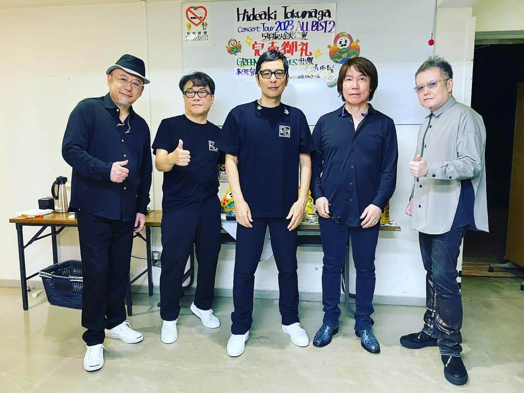 徳永英明さんのインスタグラム写真 - (徳永英明Instagram)「. #本多の森北電ホール  #坂本昌之#松原秀樹#渡嘉敷祐一#土方隆行  もう最高やったわ。 みんなブラボーやわ‼️」9月9日 18時33分 - hideaki_tokunaga_official