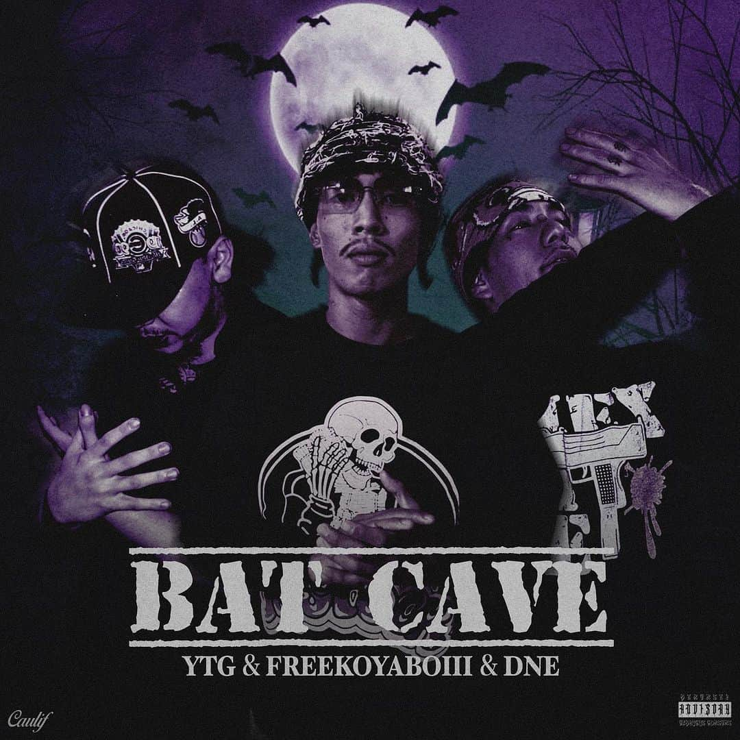 DJ TSUBASA a.k.a JAM from YENTOWN DJさんのインスタグラム写真 - (DJ TSUBASA a.k.a JAM from YENTOWN DJInstagram)「YTG & FreekoyaBoiii & DNE 『BAT CAVE EP』 release date : 2023.09.09  -TRACK LIST- 1, BAT CAVE (prod. DJ JAM) 2, Trap house (prod. DJ JAM) 3, Wake up call (prod. LIL G & DJ JAM) 4, 追加幻覚 (prod. DJ JAM) 5,  Dirty South Flow (prod. LIL G) 6,  Warning feat. Yvngboi P (Prod. Homunculu$ & DJ JAM)  @ytg98  @freekoyaboiii  @dne_092」9月9日 10時50分 - tsubasaakajam