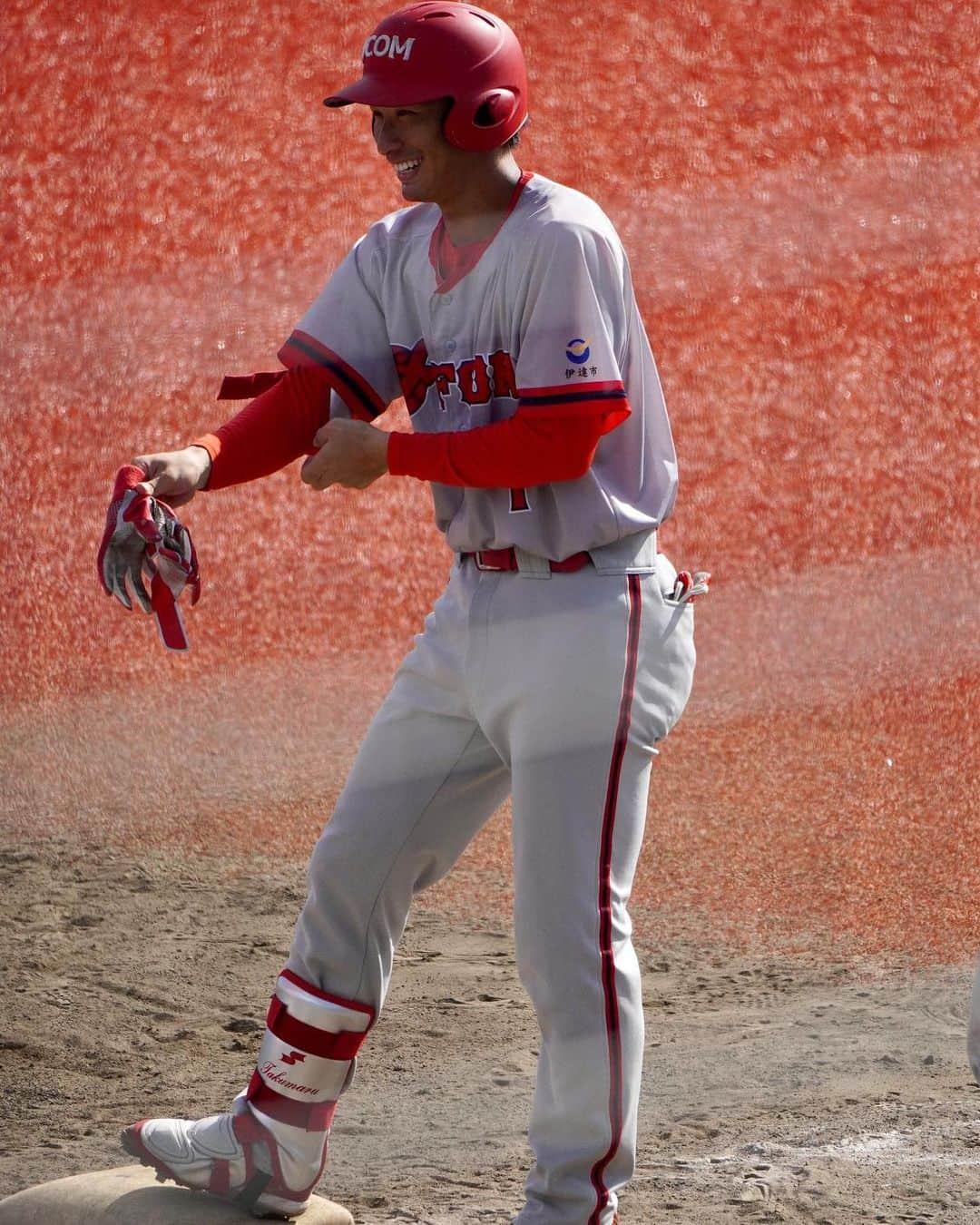 八百板卓丸のインスタグラム：「. 2023年9月3日 vs トヨタ東日本自動車 in 利府球場  久しぶりの利府球場での試合 懐かしかったです。  @activem_japan  @activem_staff  @dio.baseball.studio  @sskbaseball_jp   #エフコムベースボールクラブ #社会人野球#社会人野球クラブチーム  #福島県#伊達市」