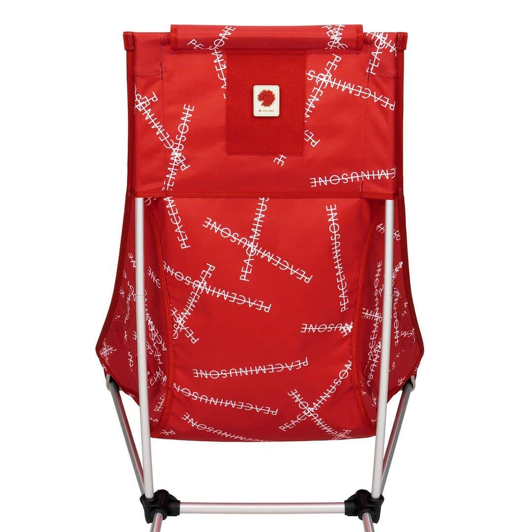PEACEMINUSONEさんのインスタグラム写真 - (PEACEMINUSONEInstagram)「PMO® X Helinox Chair Two Red (JAPAN LIMITED)」9月9日 11時07分 - peaceminusonedotcom