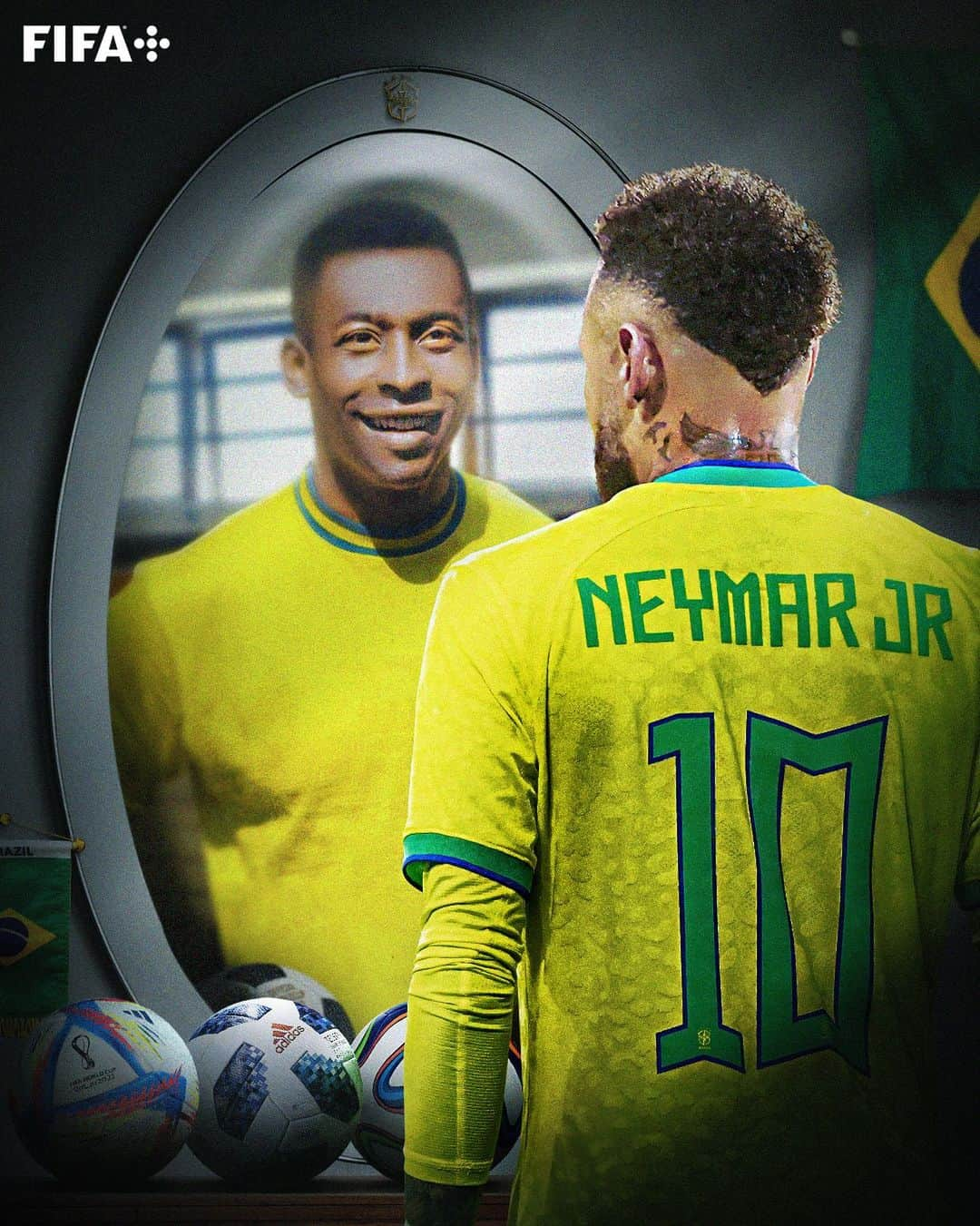 FIFAワールドカップさんのインスタグラム写真 - (FIFAワールドカップInstagram)「Brazil have a new goalscoring king! 🇧🇷👑  Neymar’s 78th goal overtakes Pele as @CBF_Futebol’s all-time men’s leading scorer. 🔝  #FIFAWorldCup」9月9日 11時14分 - fifaworldcup