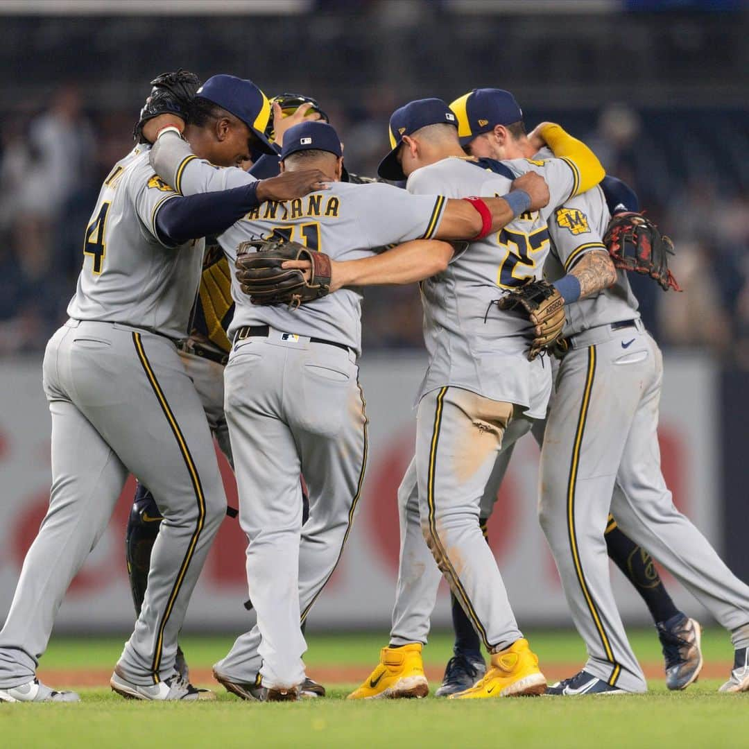 ミルウォーキー・ブルワーズのインスタグラム：「Start spreading the news  #ThisIsMyCrew」