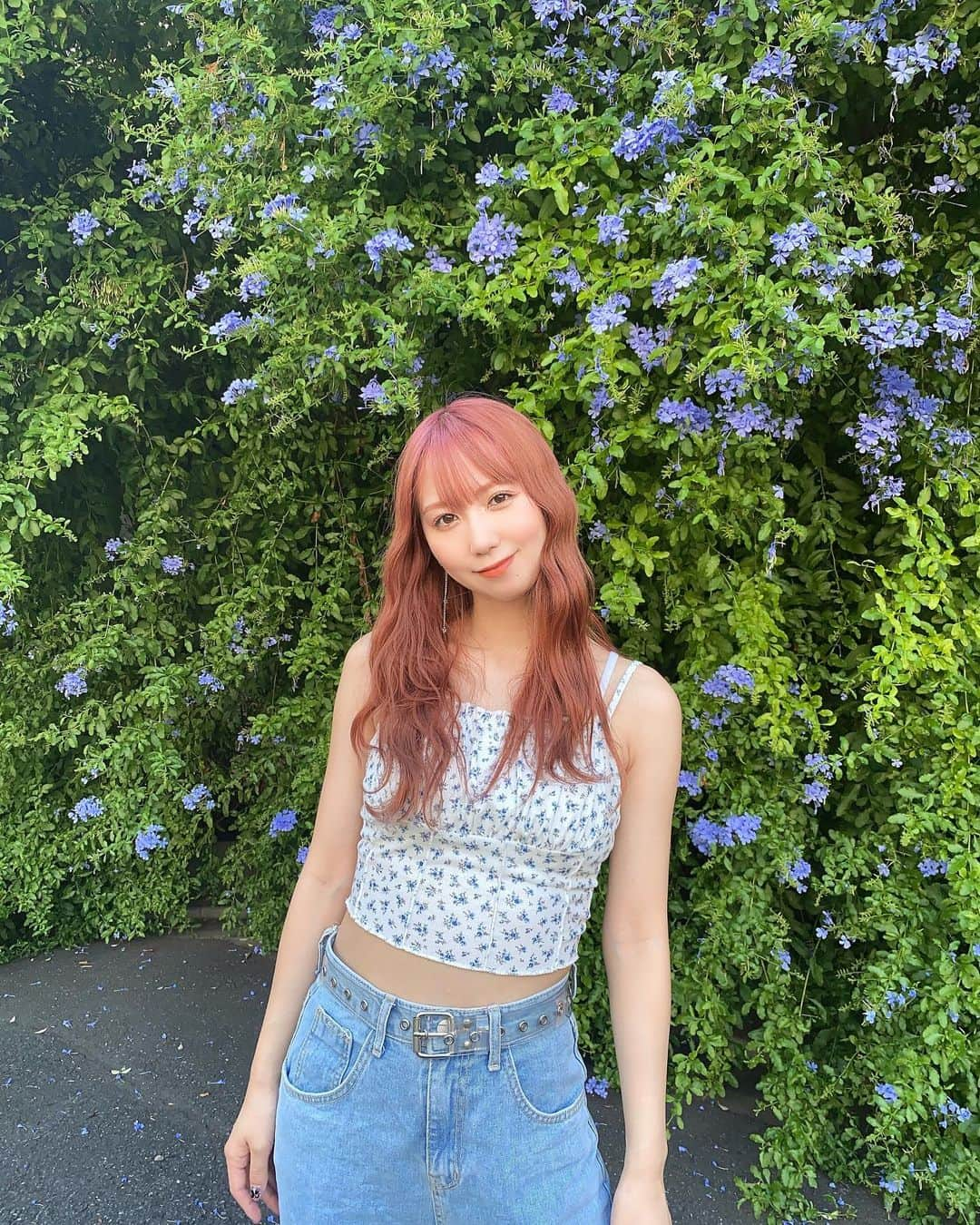 杉山優華のインスタグラム：「💐☀️🍉」