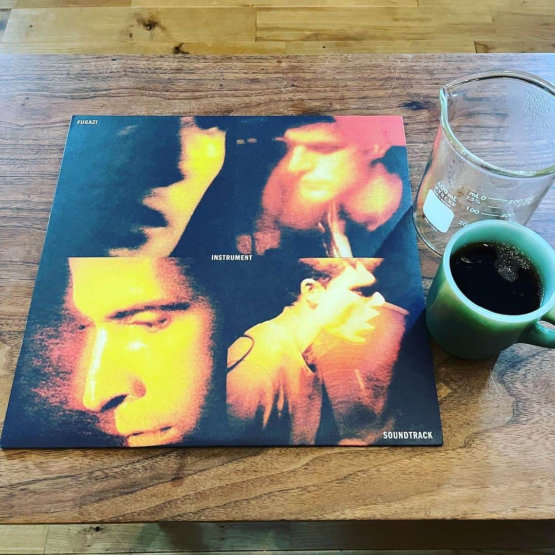 のインスタグラム：「#ちょいとコーヒーとレコード」