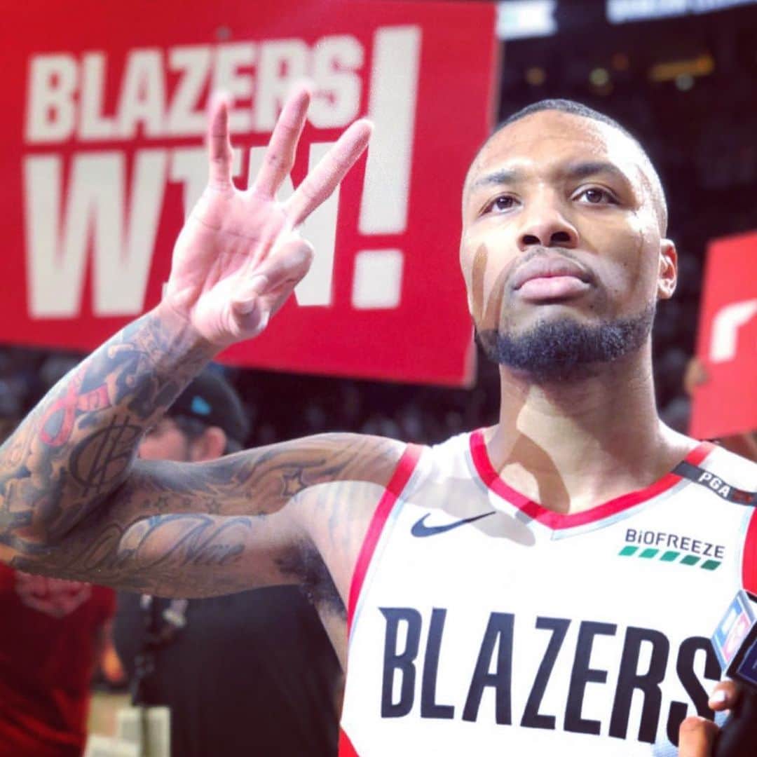 デイミアン・リラードのインスタグラム：「Happy 9-8 day… always and forever a proud representative of my neighborhood ! 💯💯👌🏾#RipDreGrant」