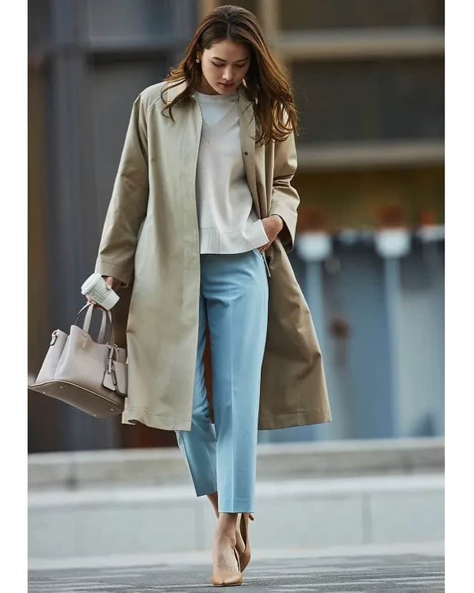 松井由貴美さんのインスタグラム写真 - (松井由貴美Instagram)「* ORIHICA🍂 .  肌寒くなってきたときに便利な コートやジレ🧥 秋冬向けのこっくりカラーで 上品にスタイルアップ🤎 .  #orihica #suitstyle #fashion #2023aw」9月9日 15時41分 - yukimi_1122