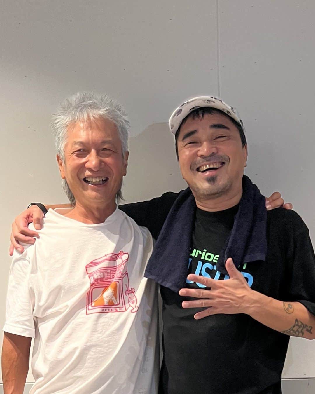 石野卓球のインスタグラム：「with Kan Takagi」