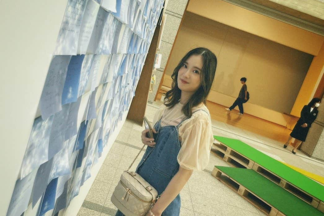 野田真実さんのインスタグラム写真 - (野田真実Instagram)「． ． ． 美術館デートてきな🖼 ． ．  #美術館 #東京都現代美術館」9月9日 16時10分 - noda_mami_