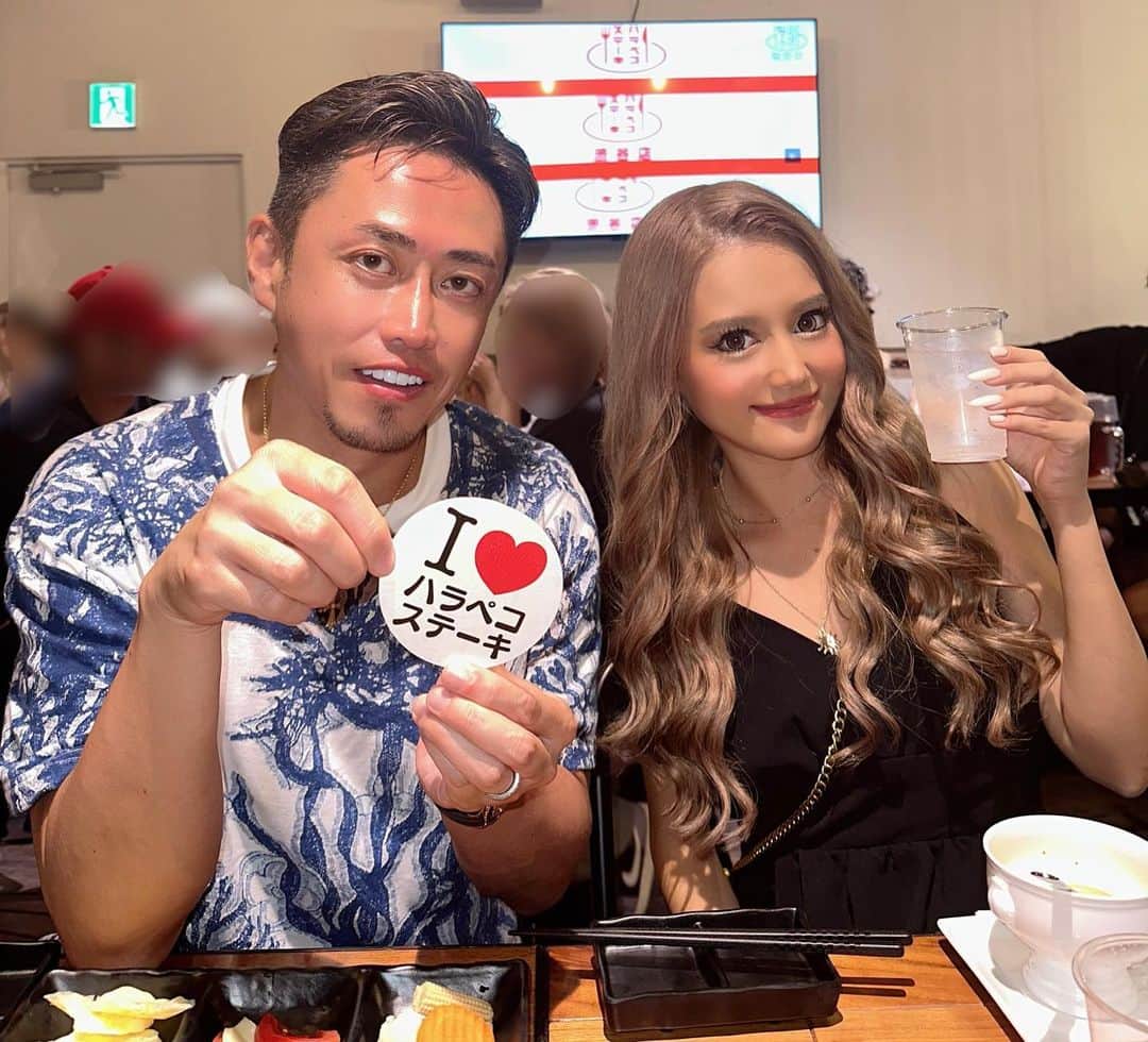 あやかさんのインスタグラム写真 - (あやかInstagram)「この間 ハラペコステーキ渋谷店の  レセプションに行ってきました🥰🥩🍴  いしいさん （　@ishiichan0325）ご招待ありがとうございます✨  ステーキはもちろん、どの料理も 美味しかったぁ🥹🥹🥹 みんなも是非行ってみてね〜❤️ . . #lunch#dinner#steak#tokyo #ハラペコステーキ#ディナー#渋谷グルメ#レセプション#ぎゃる#ぎゃるしか勝たん#夏コーデ#sheinコーデ」9月9日 16時25分 - nanan.1250