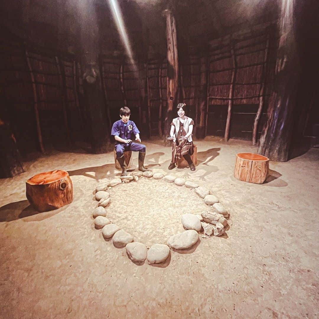 中丸雄一さんのインスタグラム写真 (中丸雄一Instagram)「青森県青森市の三内丸山遺跡から中継した。ここは世界文化遺産。縄文時代の