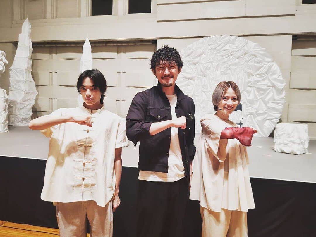 伊藤陽佑のインスタグラム：「マブダチ、#宮島咲良 がステキな朗読劇を仕掛けました #タカハシシンノスケ 大活躍 とりあえずロジャーです #胡蝶の手紙  #伊藤陽佑」