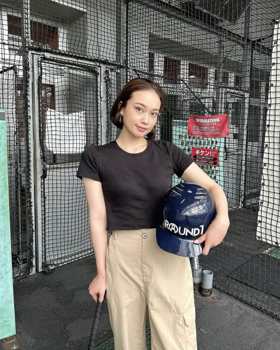 田中 レイナさんのインスタグラム写真 - (田中 レイナInstagram)「YouTubeに @mamimami__channel 【スポッチャ企画】up しましたーー！！⚾️🛼🏀🏸 女の本気対決！！是非見てみてください🤣 面白かったなぁ🤣  . #ラウンドワン #ROUND1 #スポッチャ #spocha  #スポーツ女子 #バッティングセンター #底辺ユーチューバー」8月16日 18時34分 - reinasu__429