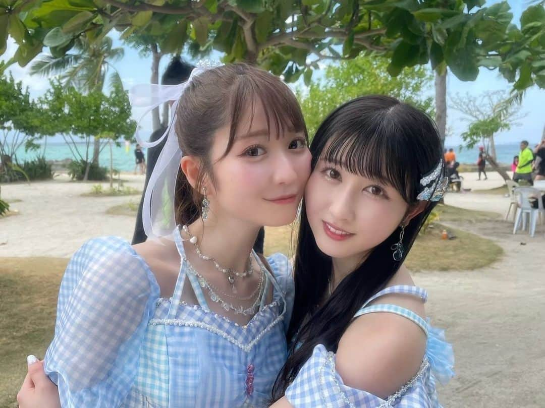 山本杏奈さんのインスタグラム写真 - (山本杏奈Instagram)「🩵💖🩵💖  すきまとぺ！⋆⸜♡⸝‍⋆」8月16日 19時46分 - yamamoto_anna_