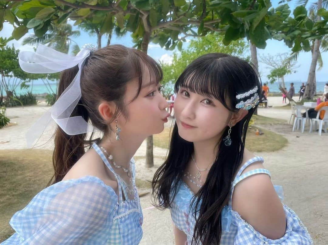 山本杏奈さんのインスタグラム写真 - (山本杏奈Instagram)「🩵💖🩵💖  すきまとぺ！⋆⸜♡⸝‍⋆」8月16日 19時46分 - yamamoto_anna_