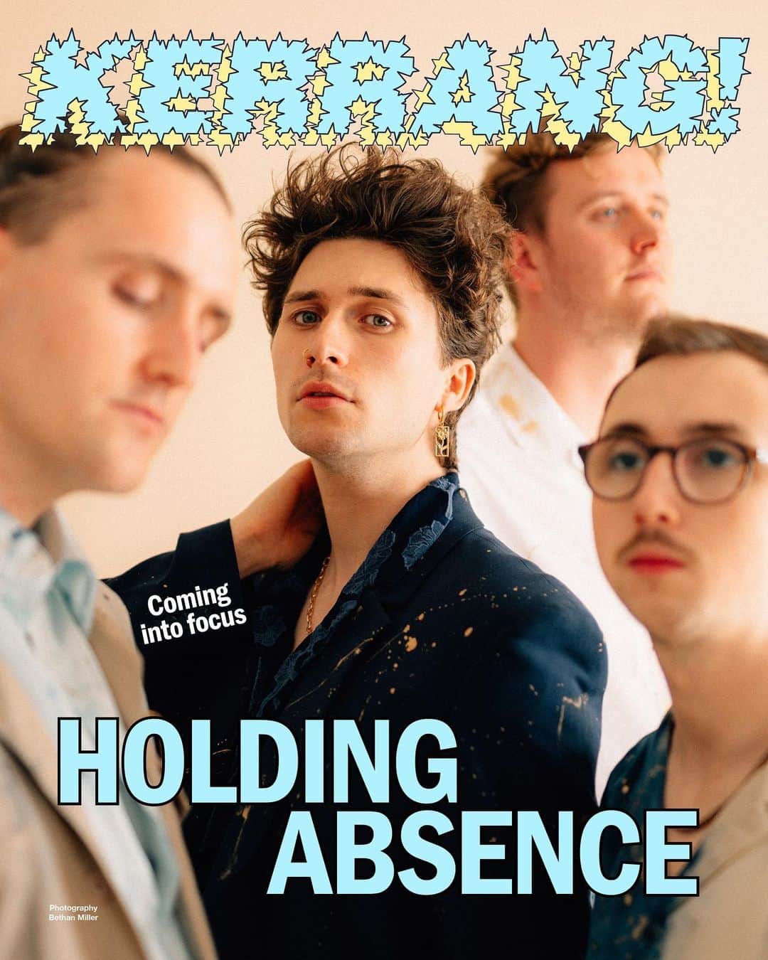 Kerrang!のインスタグラム：「Kerrang! Cover Story 💙  "Music is and always has been my life – it’s the only thing that’s ever understood me"  Ahead of Holding Absence’s new album, Lucas Woodland is in the midst of a revelation. Using music to confront his perceived weaknesses, we meet the “very emotional person” on a journey of self-discovery, digging deeper than ever before, finding a new beauty in life and the confidence to be the person he believes he can be…  Read the interview now at the link in bio 🔗  ✍️: David McLaughlin 📸: @bethanmillerco  🎨: @aledsavedlatin」